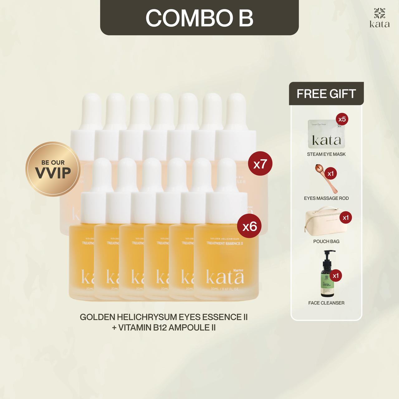 【VIP's Special】KATA Golden Helichrysum & KATA Vitamin B12 Ampoule II