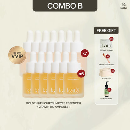 【VIP's Special】KATA Golden Helichrysum & KATA Vitamin B12 Ampoule II